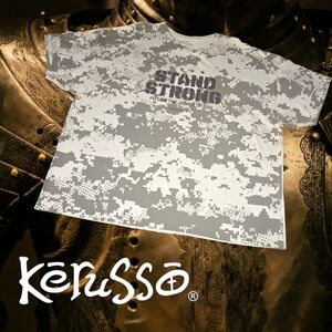Kerusso‎ Unisex Stand Strong Ephesians 6:13 GraphicTee Khaki Tan 3XL